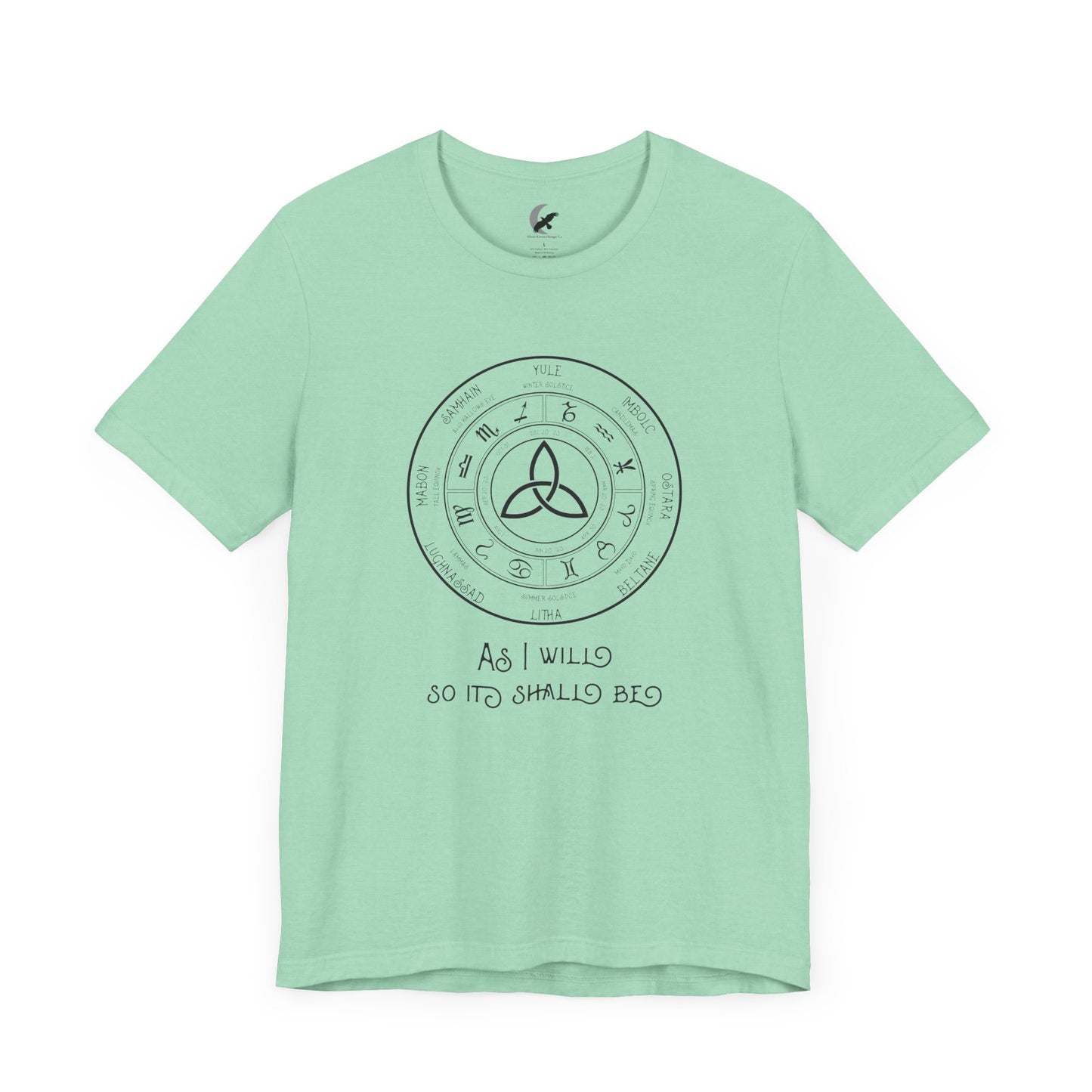 As I Will - Wheel of the Year | Unisex Jersey Short Sleeve Tee