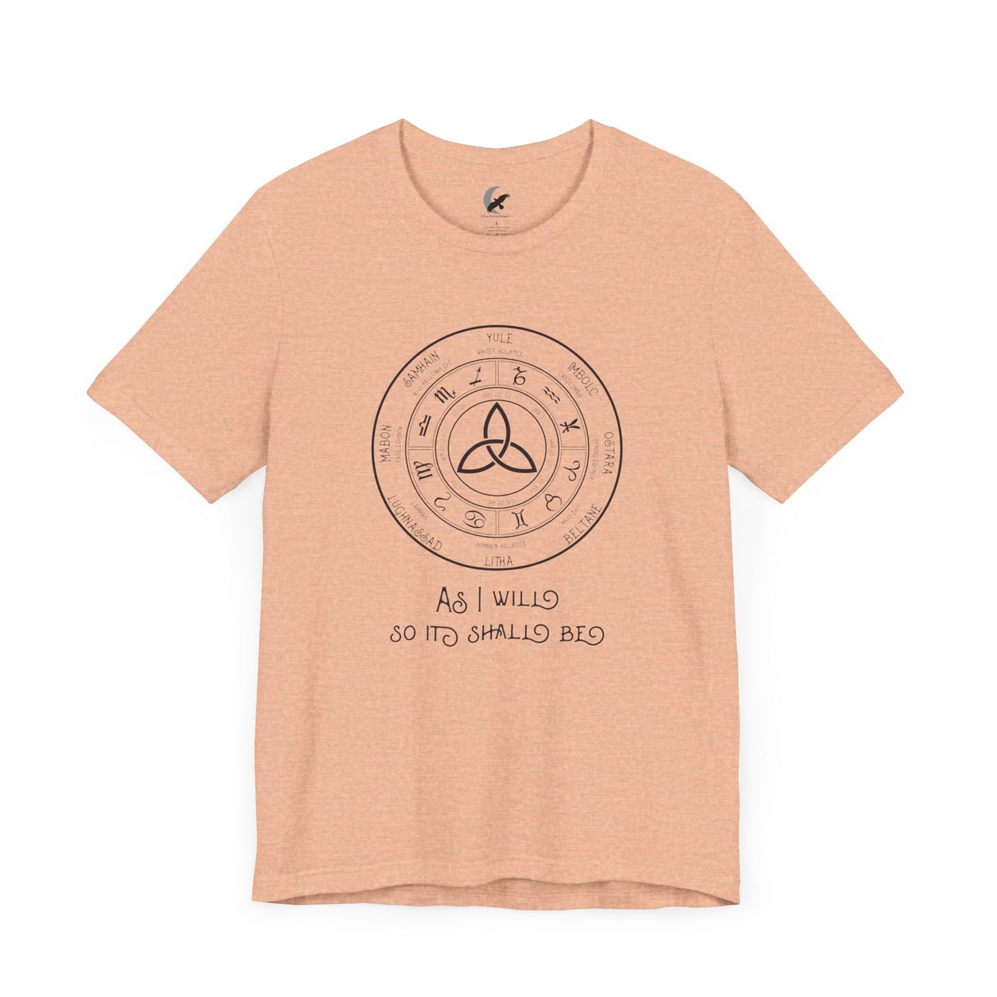 As I Will - Wheel of the Year | Unisex Jersey Short Sleeve Tee