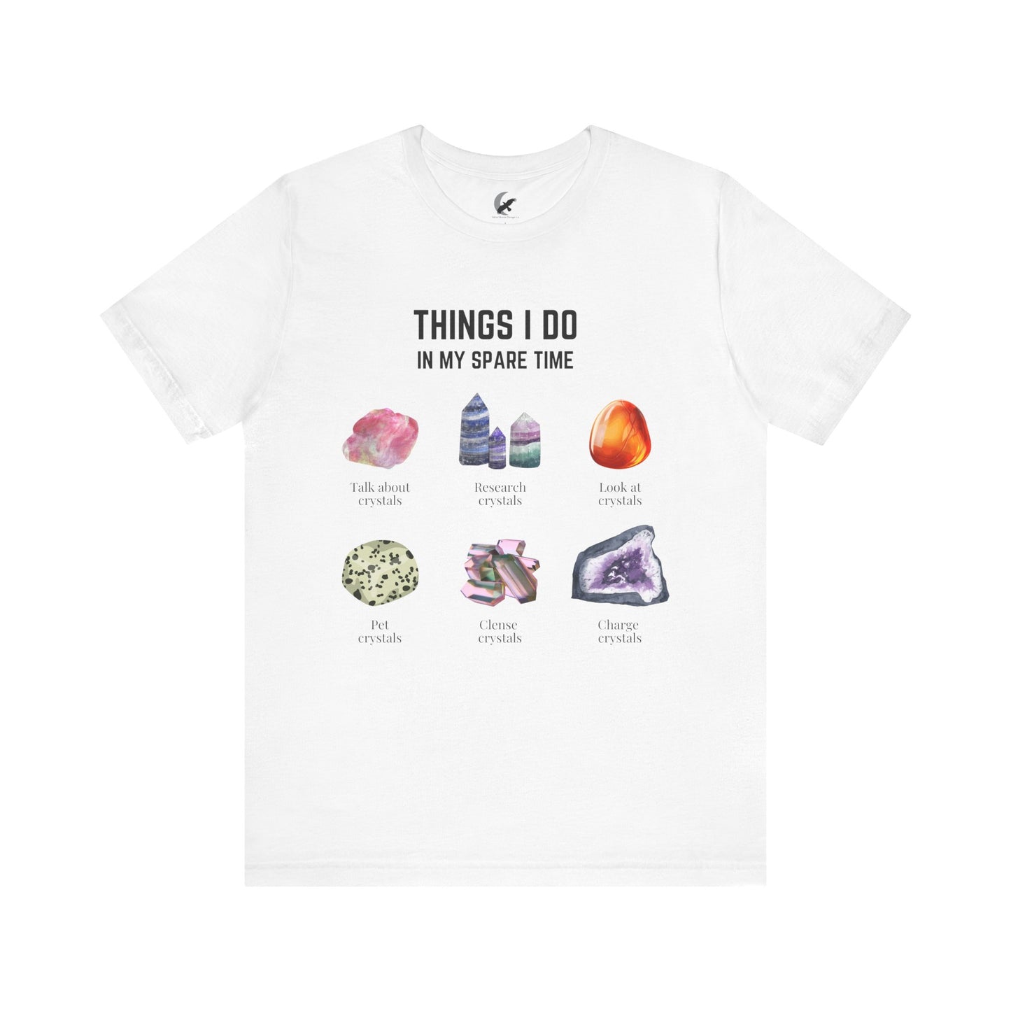 Things I do: Crystals 1 | Unisex Jersey Short Sleeve Tee Lights