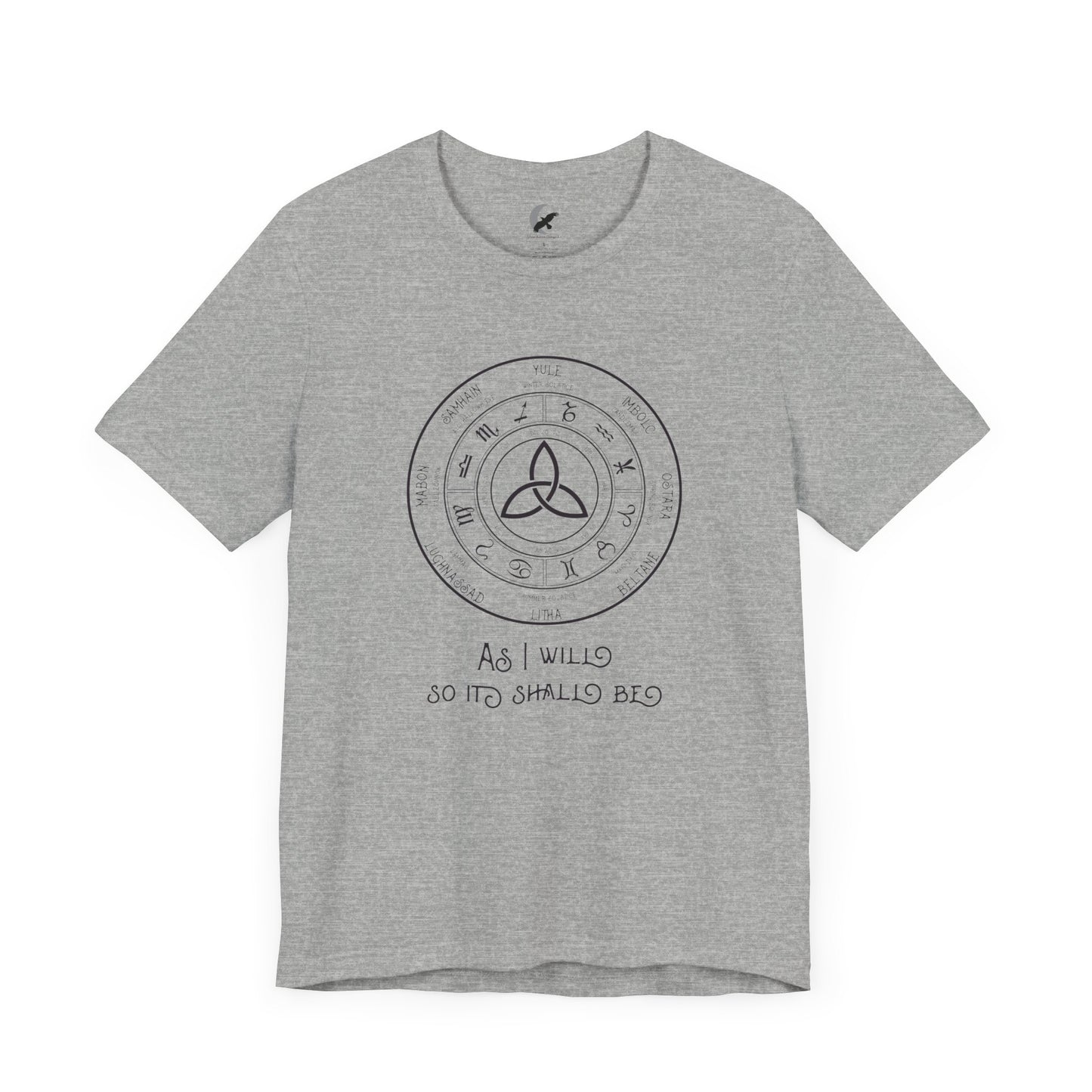 As I Will - Wheel of the Year | Unisex Jersey Short Sleeve Tee