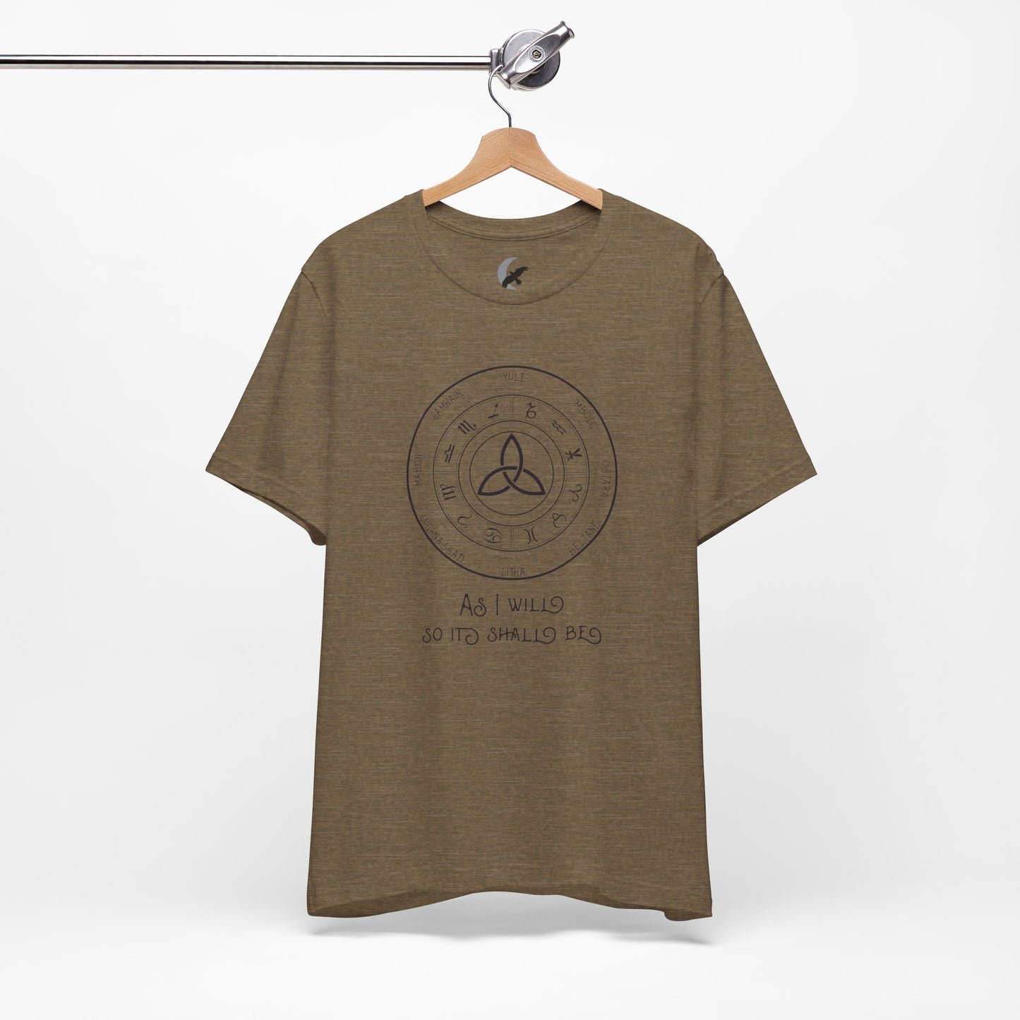 As I Will - Wheel of the Year | Unisex Jersey Short Sleeve Tee