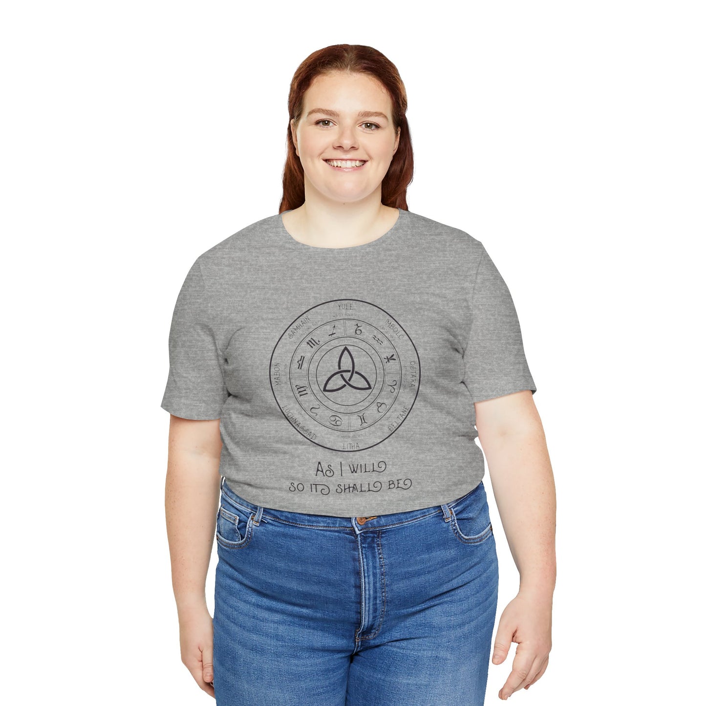 As I Will - Wheel of the Year | Unisex Jersey Short Sleeve Tee