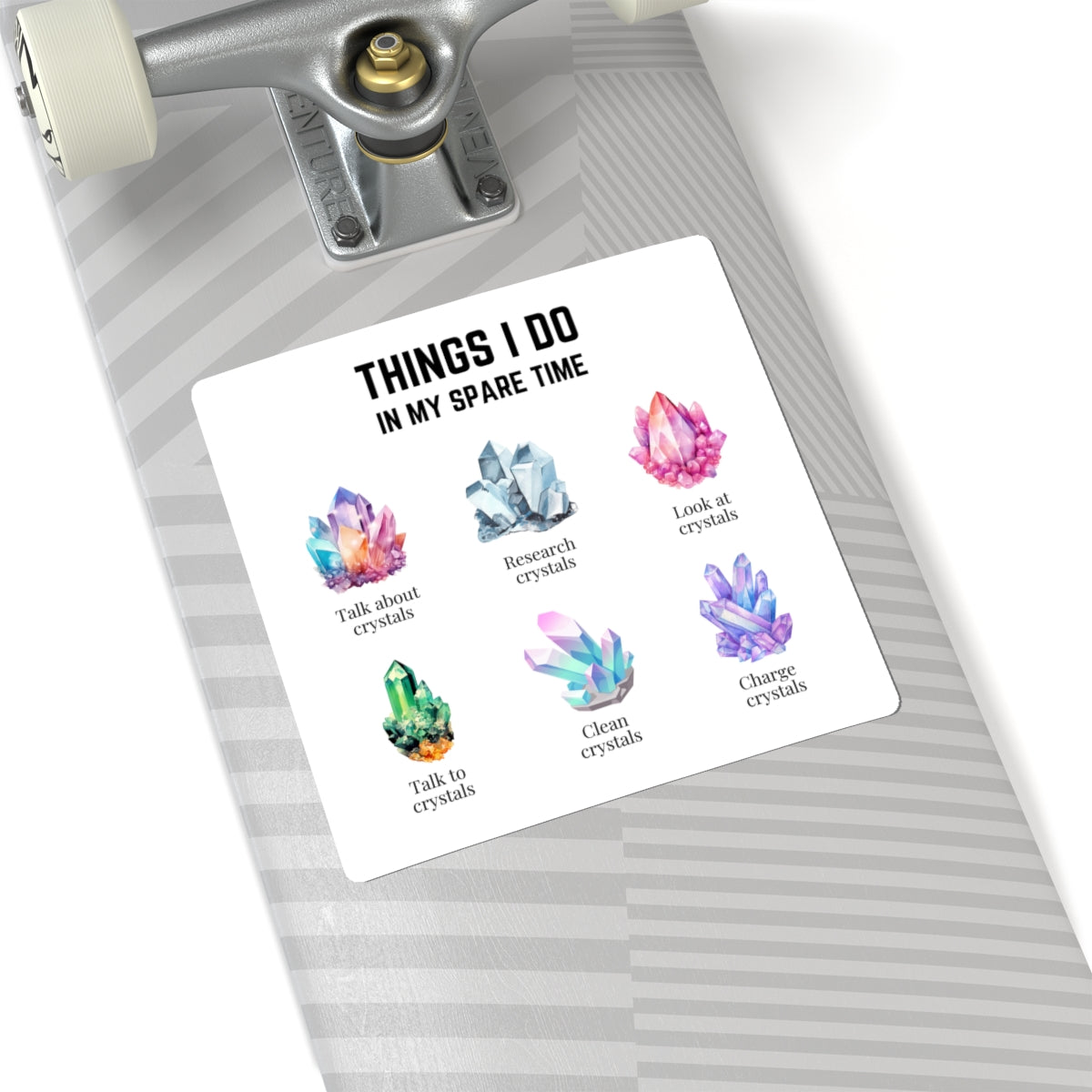 Things I do: Crystals 2 | Kiss-Cut Stickers