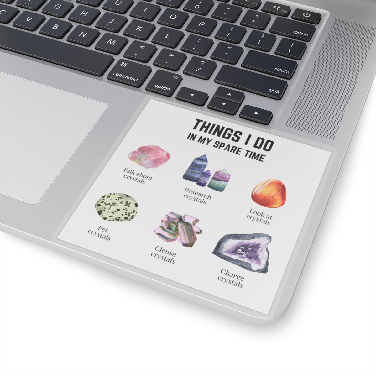 Things I do: Crystals 1 | Kiss-Cut Stickers