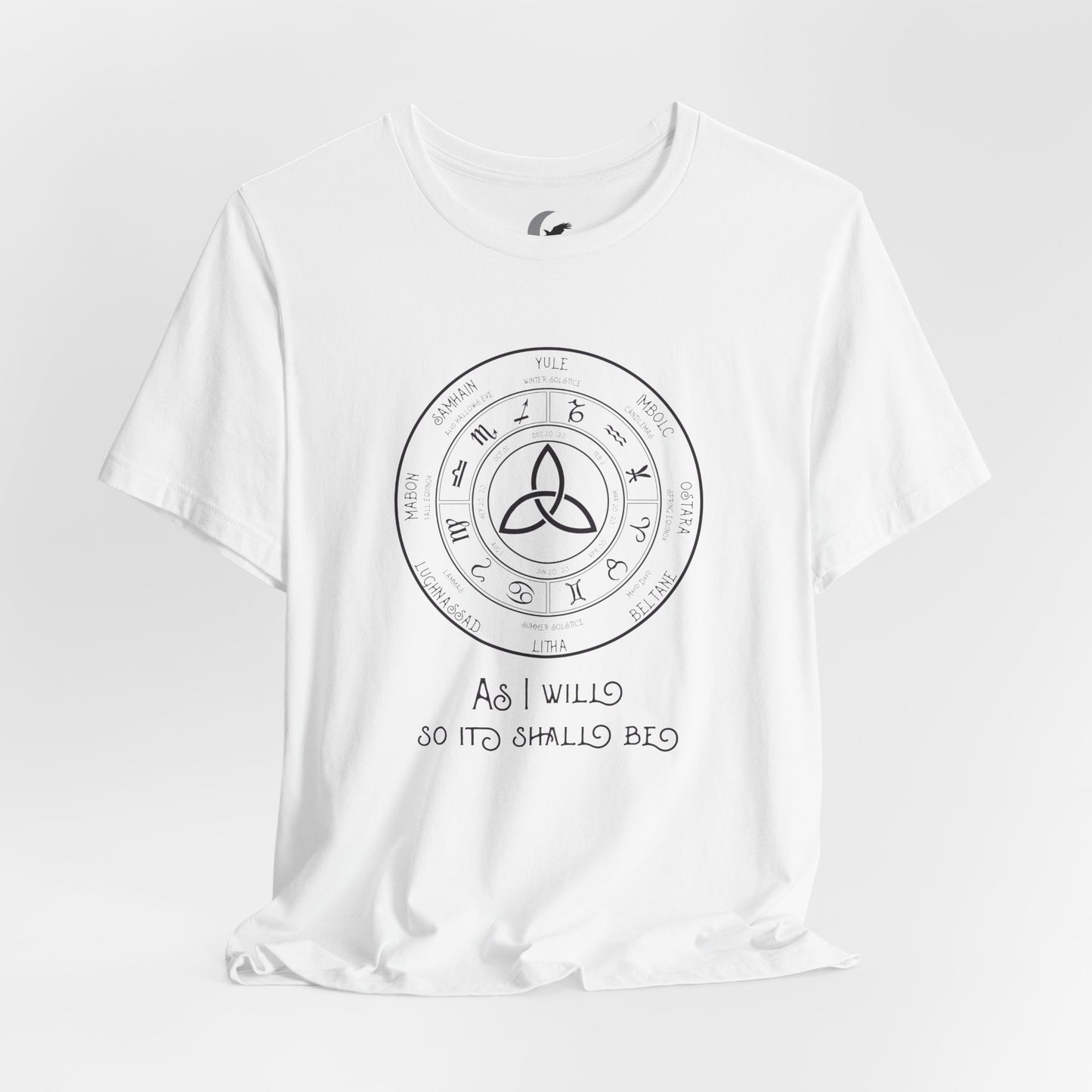As I Will - Wheel of the Year | Unisex Jersey Short Sleeve Tee