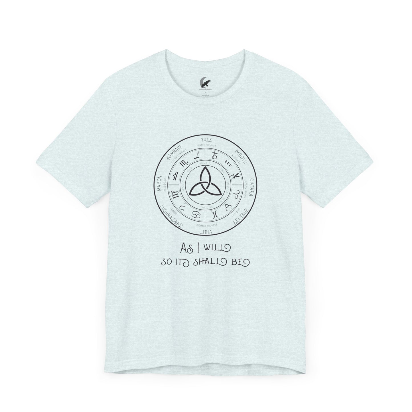 As I Will - Wheel of the Year | Unisex Jersey Short Sleeve Tee