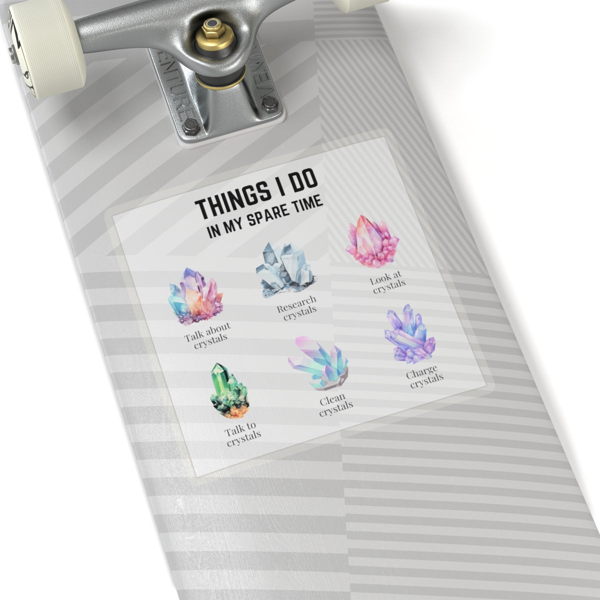 Things I do: Crystals 2 | Kiss-Cut Stickers