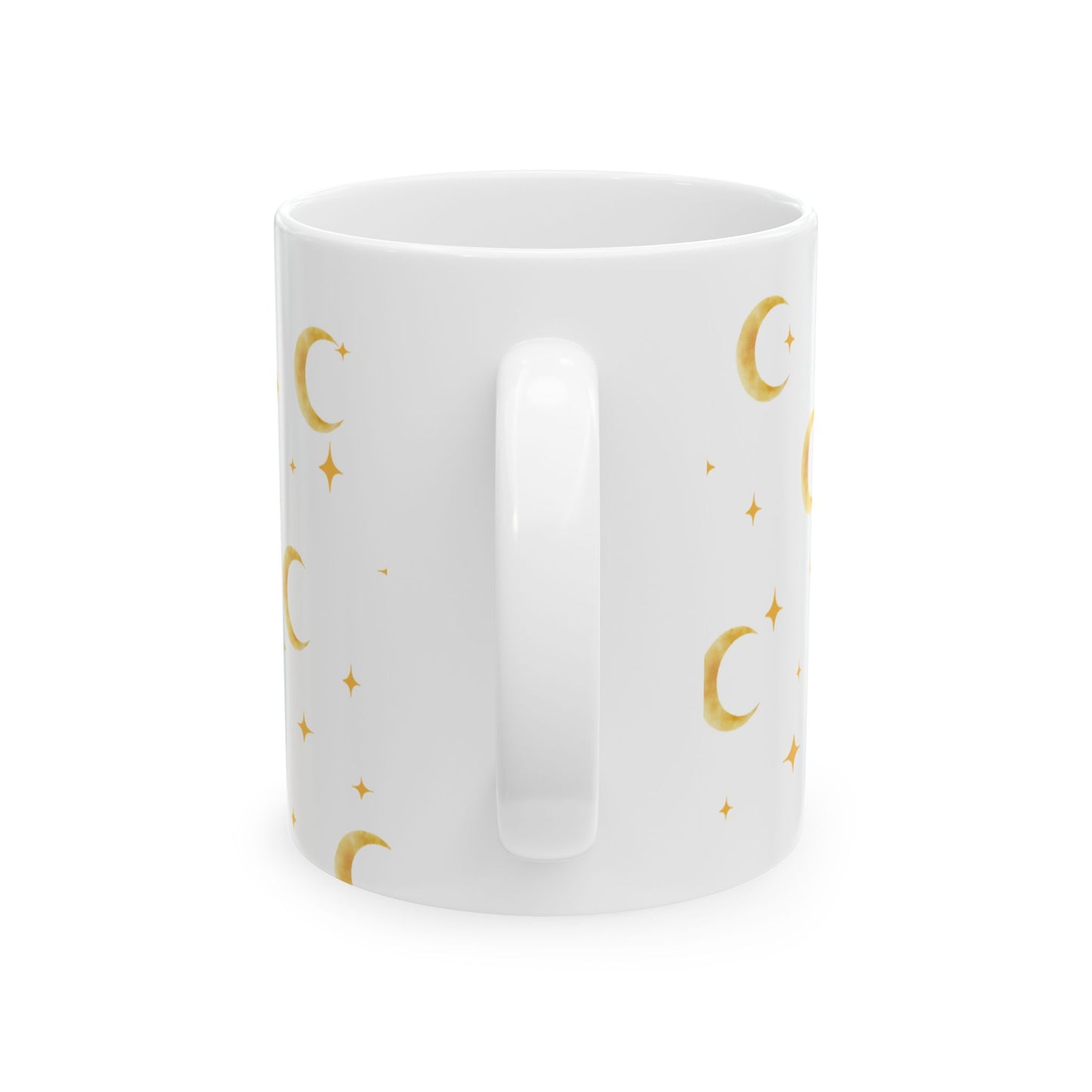 Gold moons and stars Ceramic Mug, (11oz, 15oz)