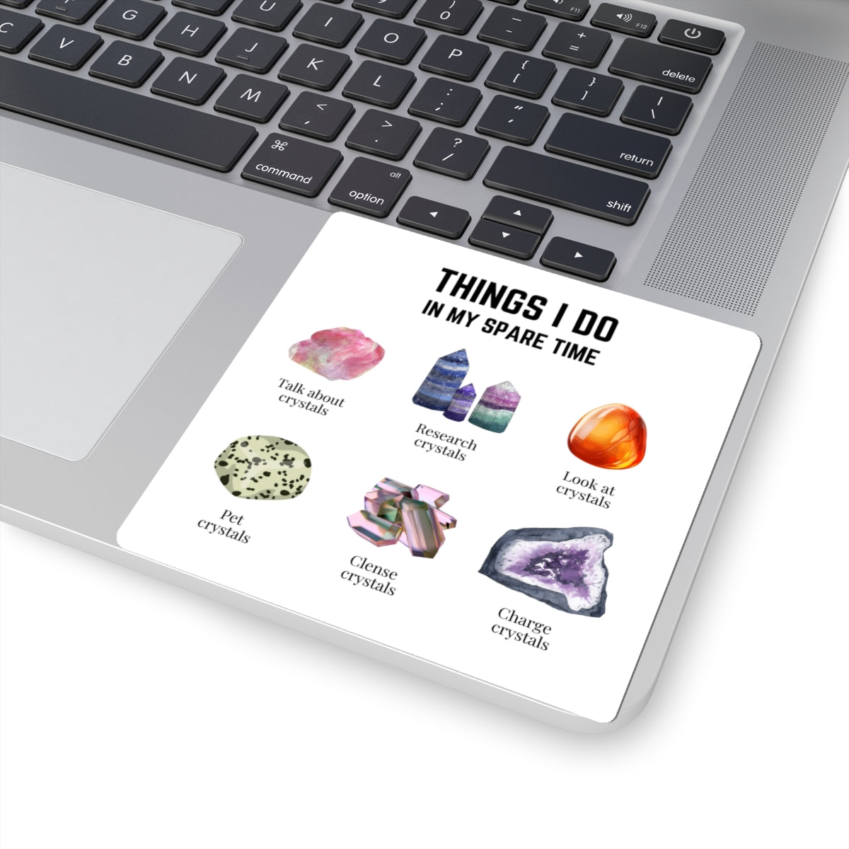 Things I do: Crystals 1 | Kiss-Cut Stickers