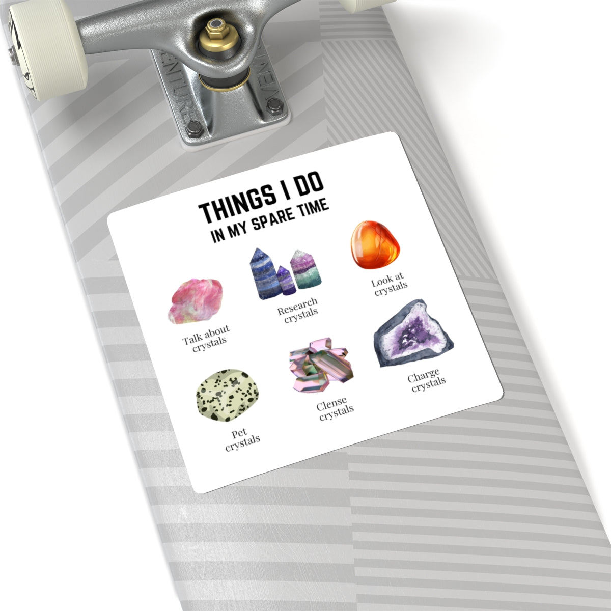 Things I do: Crystals 1 | Kiss-Cut Stickers
