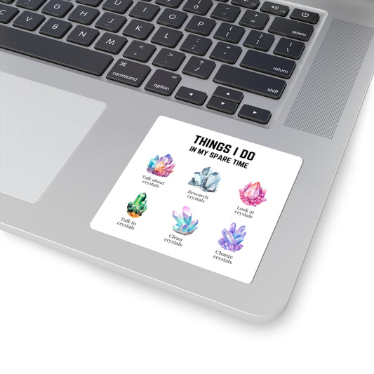 Things I do: Crystals 2 | Kiss-Cut Stickers