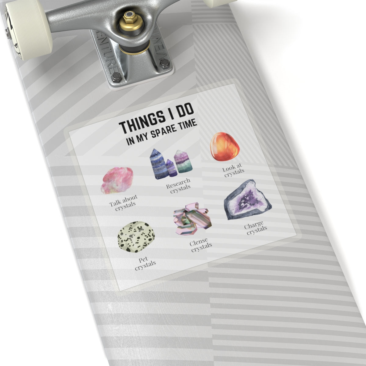 Things I do: Crystals 1 | Kiss-Cut Stickers