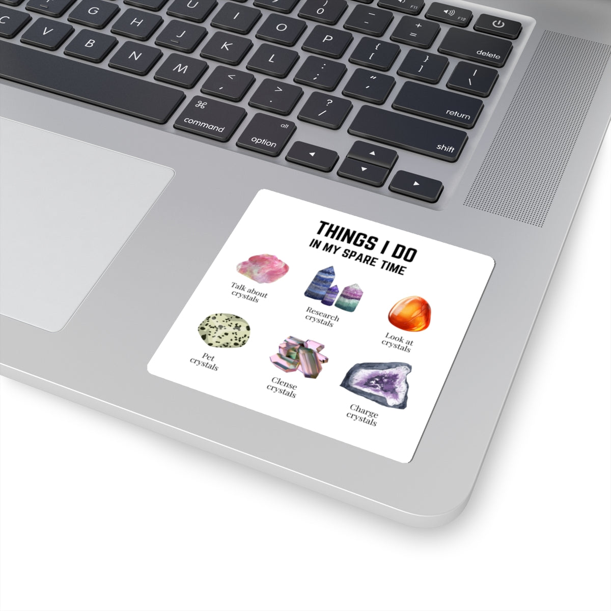 Things I do: Crystals 1 | Kiss-Cut Stickers