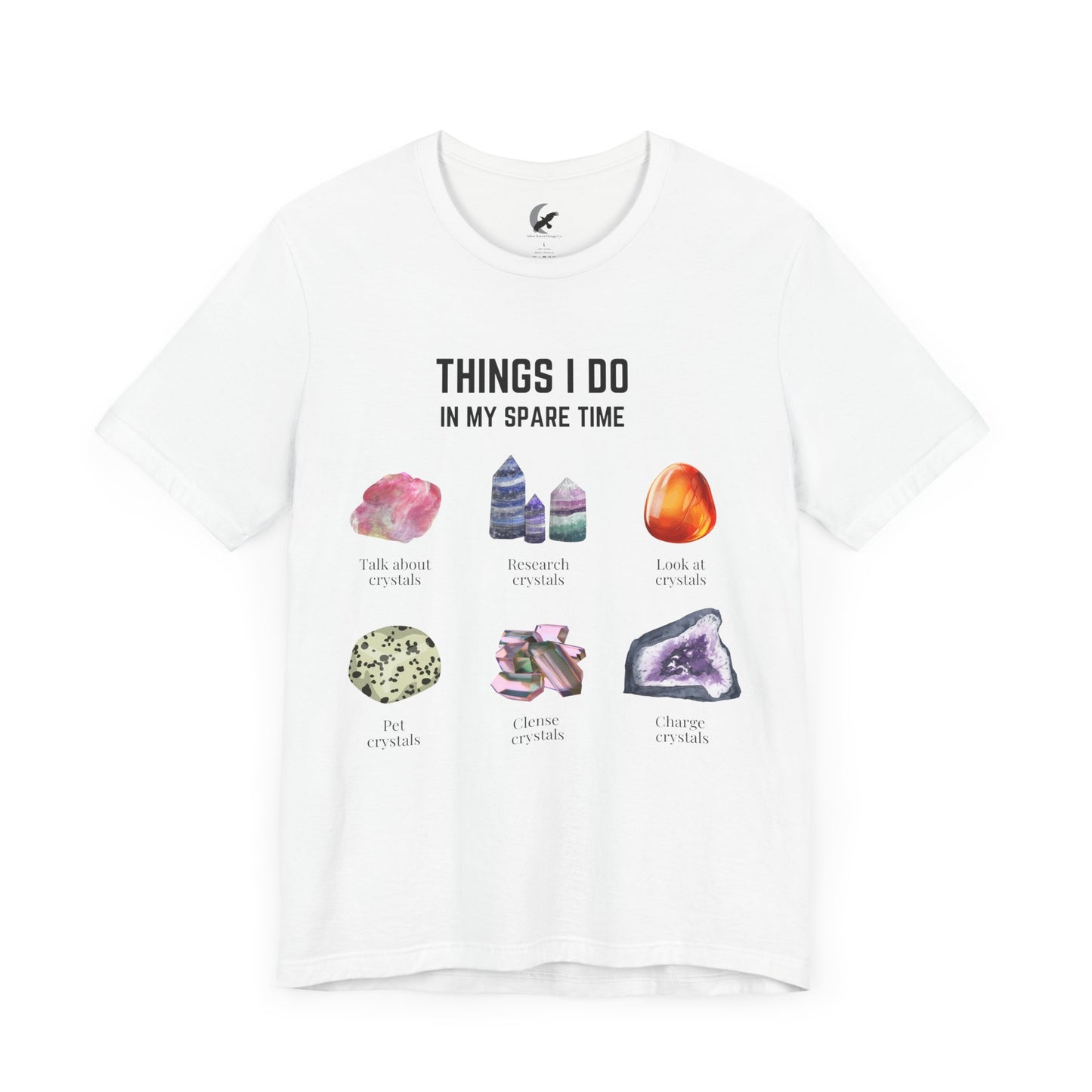 Things I do: Crystals 1 | Unisex Jersey Short Sleeve Tee Lights